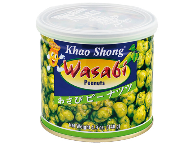 Khao Shong Erdnüsse mit Wasabi geschmack 140g