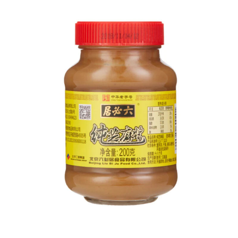 六必居 纯正芝麻酱 200g