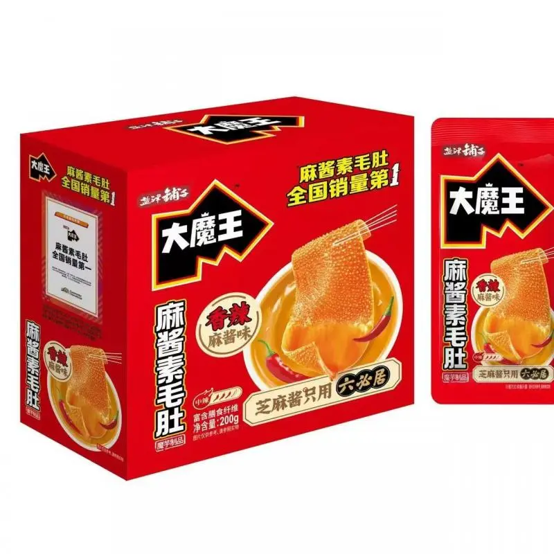 盐津铺子 香辣素毛肚 206g