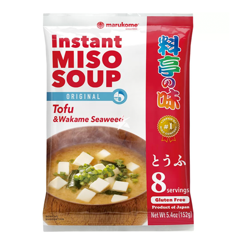 Marukome 豆腐裙带菜味噌汤 152g
