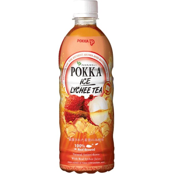 POKKA荔枝味冰红茶 500ml