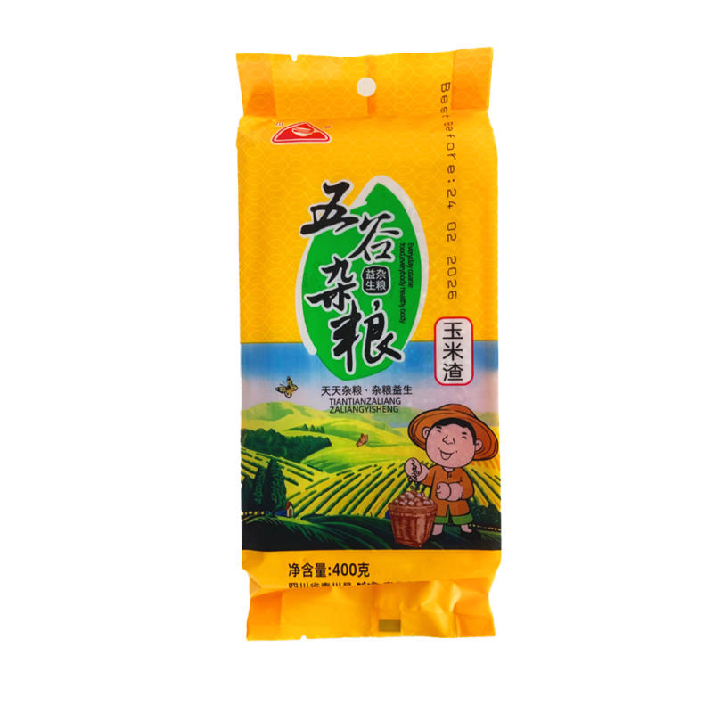 川珍 玉米渣 400g