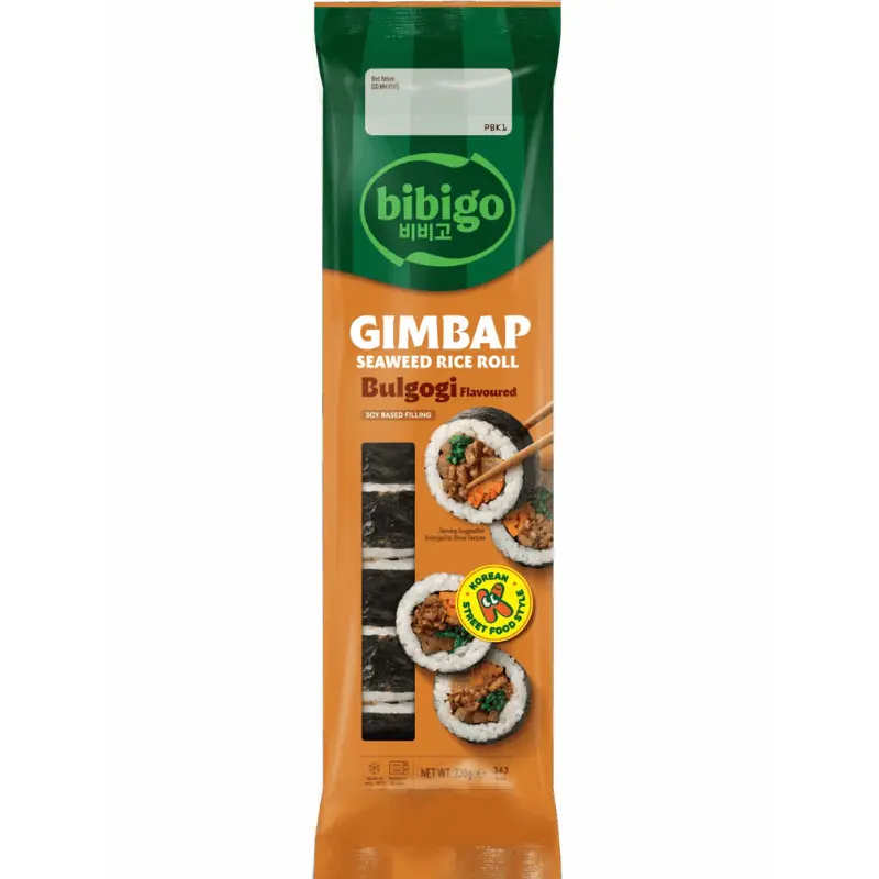 Bibigo 韩式紫菜包饭卷 烤肉味 230g