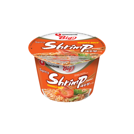 Nongshim Garnelen Instant Nudelsuppe Big Bowl 115g