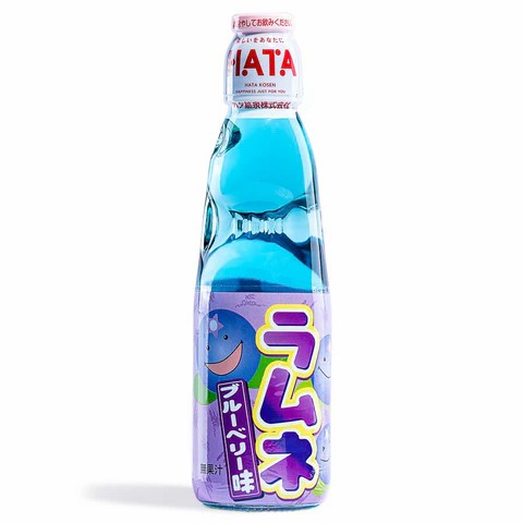 [10963] HATA 弹珠汽水 蓝莓 200ml