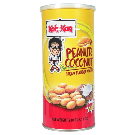 [10993] Koh Kae Erdnüsse mit Kokosgeschmack 230g