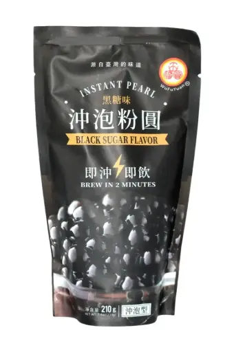 [11015] Instant Boba Pearls Black Sugar 210g