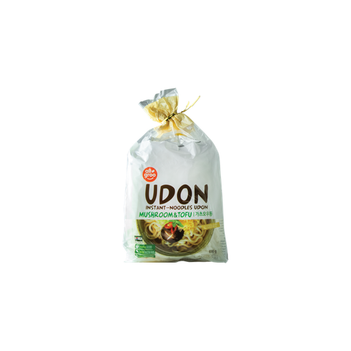 [11071] Allgroo Udon Nudeln Tofu und Pilze 690g