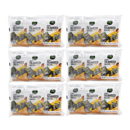 [11073] BIBIGO Seetang Snack 12er pack 48g