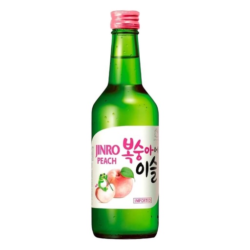 [11077] Jinro Soju Peach 13% vol 350ml