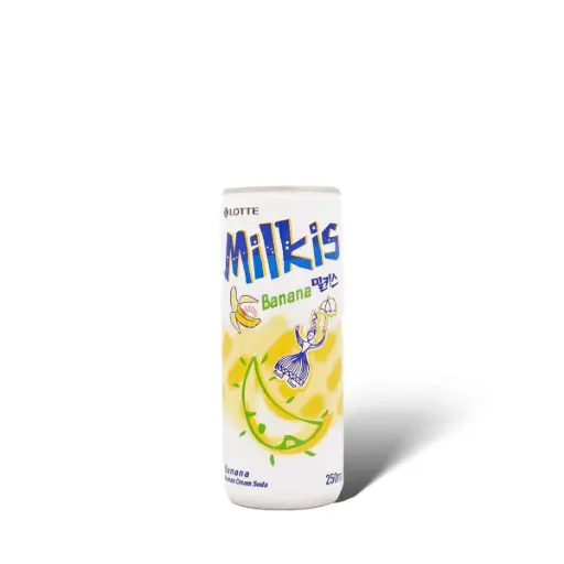 [11185] Lotte Milki's Banana 250ml