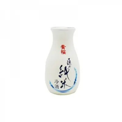 [11264] Kizakura Sake Junmai 15% vol Poliergrad 70% ohne Zusatz 180ml