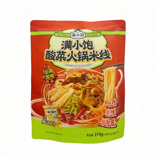 [11271] Rice noodles with spicy sauerkraut and hotpot broth 279g
