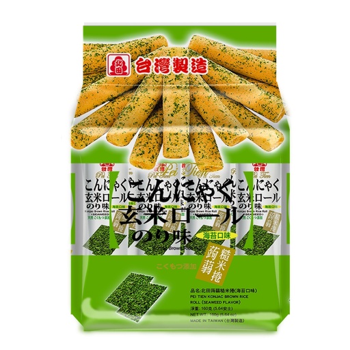 [11274] Konjac & Wholegrain Rice Roll with Seaweed Flavor 160g