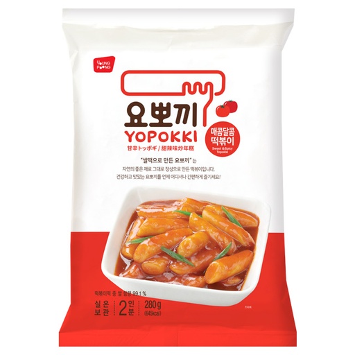 [11281] 韩国年糕甜辣味 280g