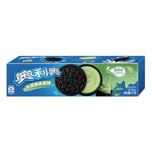 [11307] Matcha-flavored cookie sandwich 97g