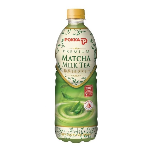 [11390] POKKA 奶茶 抹茶味 500ml