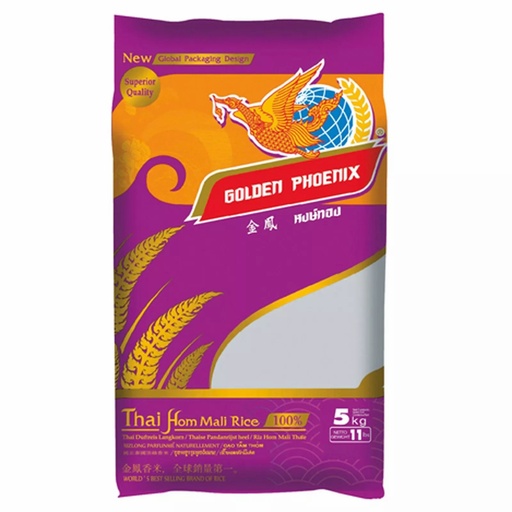 [11398] PHOENIX Jasmine Rice 5Kg