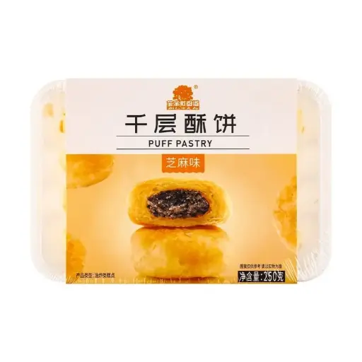 [11448] 町园道千层酥饼芝麻味 250g