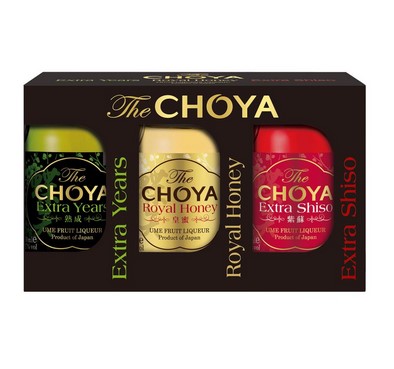 [11501] Choya Pflaumenwein 17% vol. 3x50ml