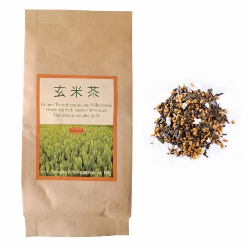 [11503] Shizuoka Grünteemit geröstetem Reis Genmaicha 100g