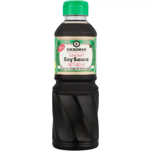 [11507] Kikkoman soy sauce reduced salt