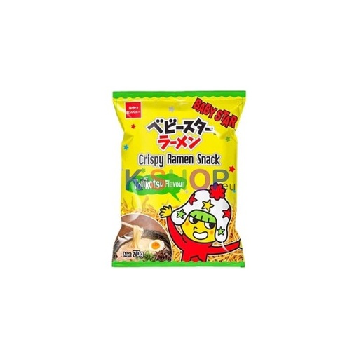 [11516] BABY STAR Crispy Ramen Snack Tonkotsu 70g
