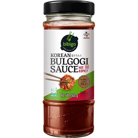 [11553] BIBIGO Bulgogi Sauce Hot & Spicy 500g