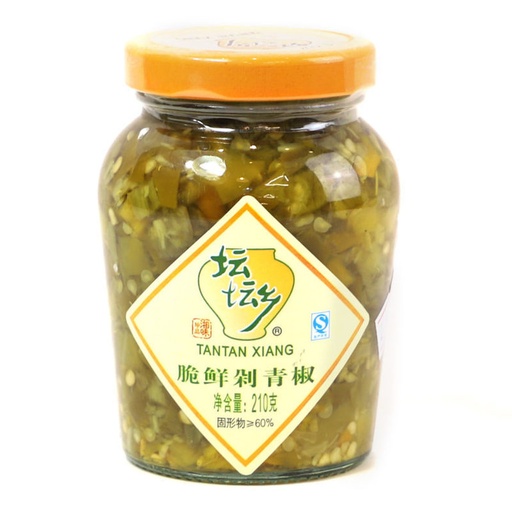 [11573] Chopped chili peppers Grenn 210g