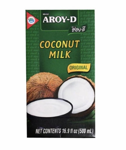 [10128] Aroy-D Coconut Milk 17.5% Fat 1000ml