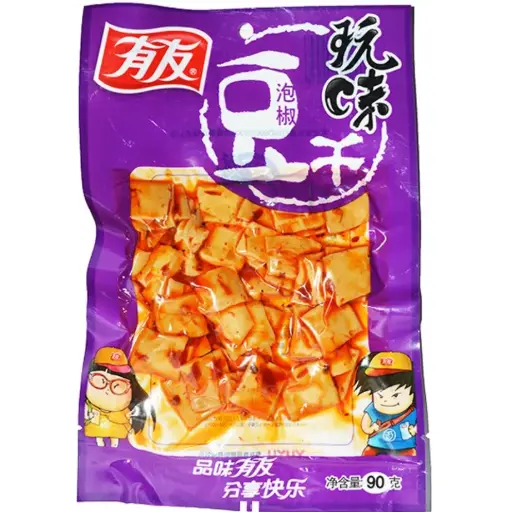 [11621] Hard tofu with pickled pepper flavor 100g