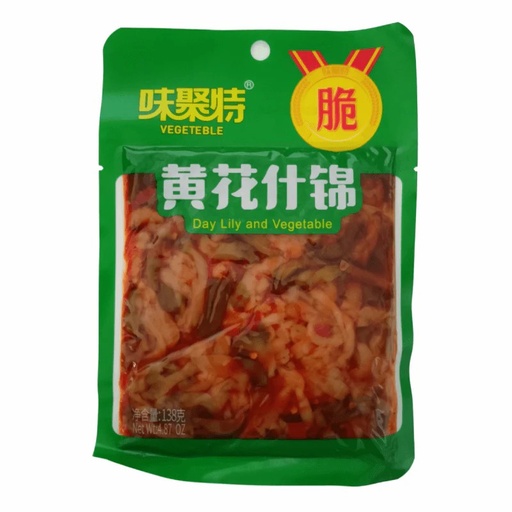 [10154] Weijute Mixed Vegetables with Daylily 138g