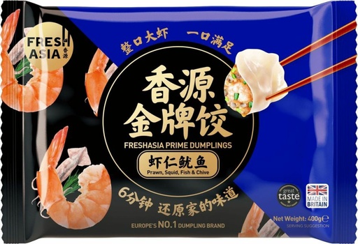 [11707] Dumpling mit Garnelen und Kalmar 400g