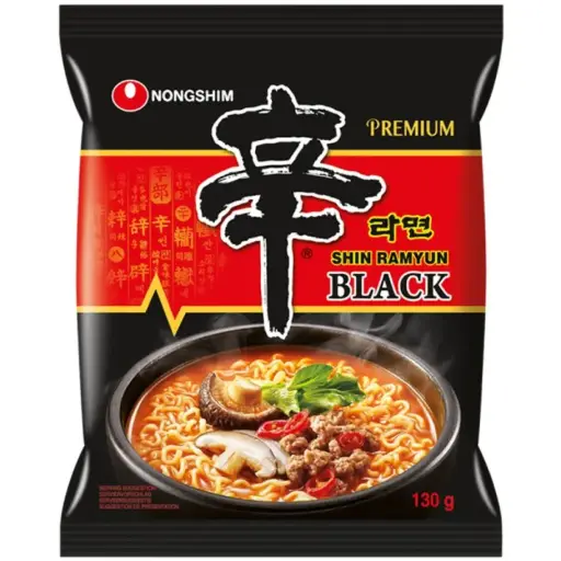 [11748] 农心 辛拉面黑袋 130g