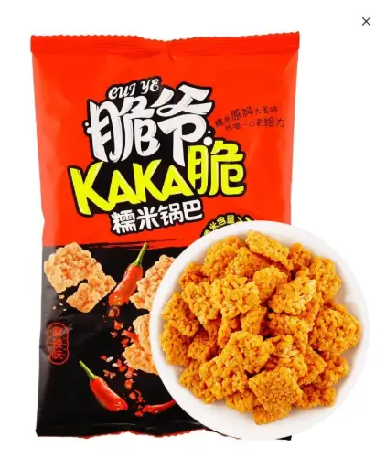 [11786] 来伊份 脆爷糯米锅巴麻辣味 98g