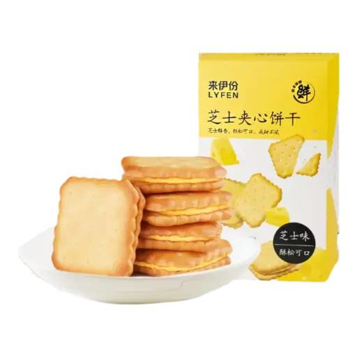 [11789] 来伊份芝士夹心饼干 108g