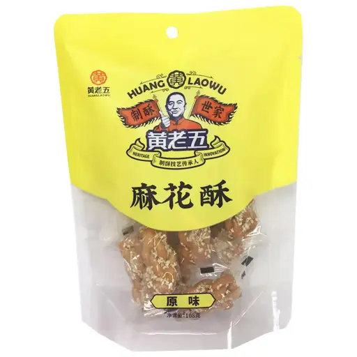 [11817] 黄老五 麻花酥 原味 108g