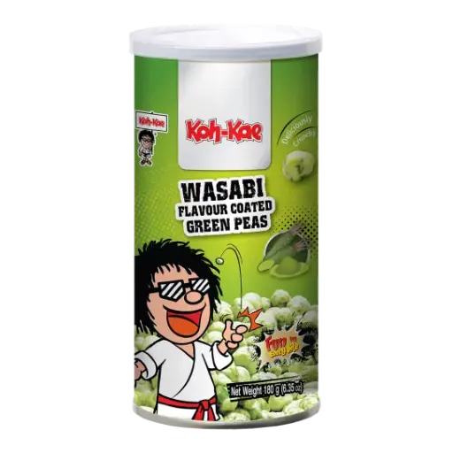 [11837] Koh Kae Grüne Erbsen mit Wasabi 180g