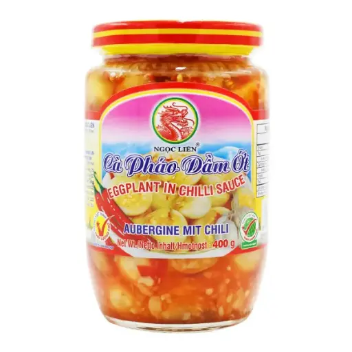 [11841] Pickled eggplant & chili 400g