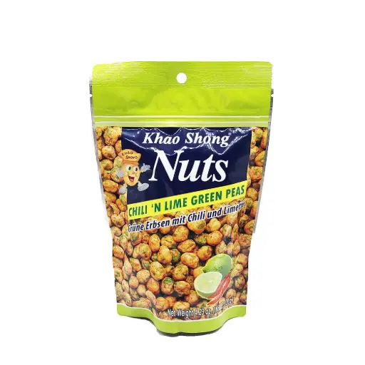 [11853] Green peas with chili & lime 120g