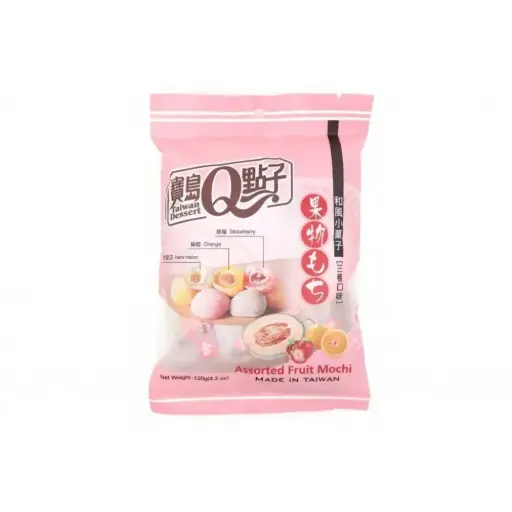 [11861] Mini Mochi Fruit Flavor 120g