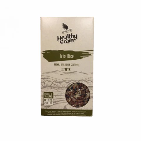 [10205] SAWAT-D Rice Mix Brown, Red & Black 1kg