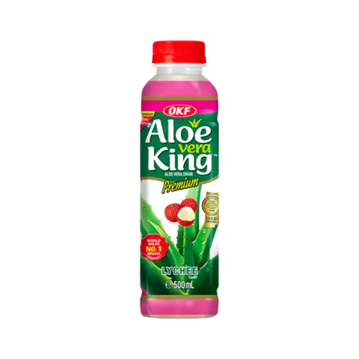 [11883] OKF Aloe Vera King Getränk Litschi 500ml