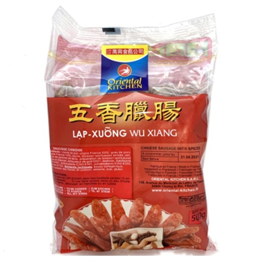 [10217] Oriental Kitchen Chinesische Salami mit 5 gewürzen 500g