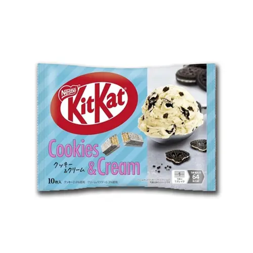 [11960] Kitkat Cookies & Cream  116g