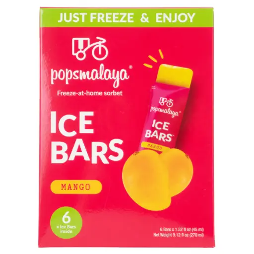 [11961] Popsmalaya Sorbet-Eis Mango 6x45ml
