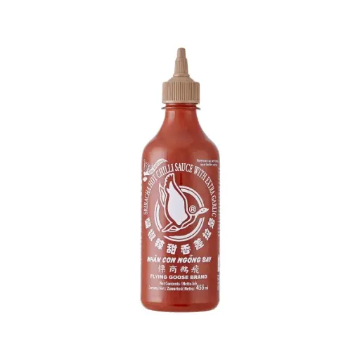 [11971] Flying Goose Sriracha mit Knoblauch 455ml