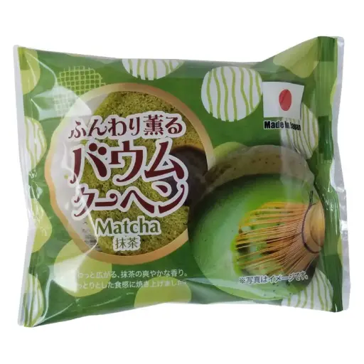 [11988] Taiyo Foods Baumkuchen mit Matcha 55g