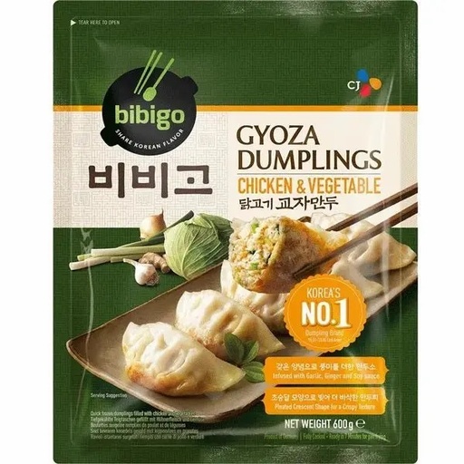 [10246] Bibigo Gyoza chicken & vegetables 600g