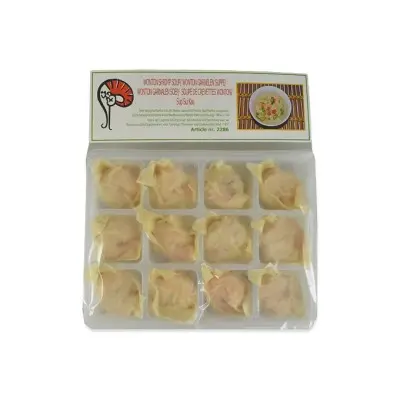 [12028] MOOIJER Wonton Garnelen Für Suppe 180g